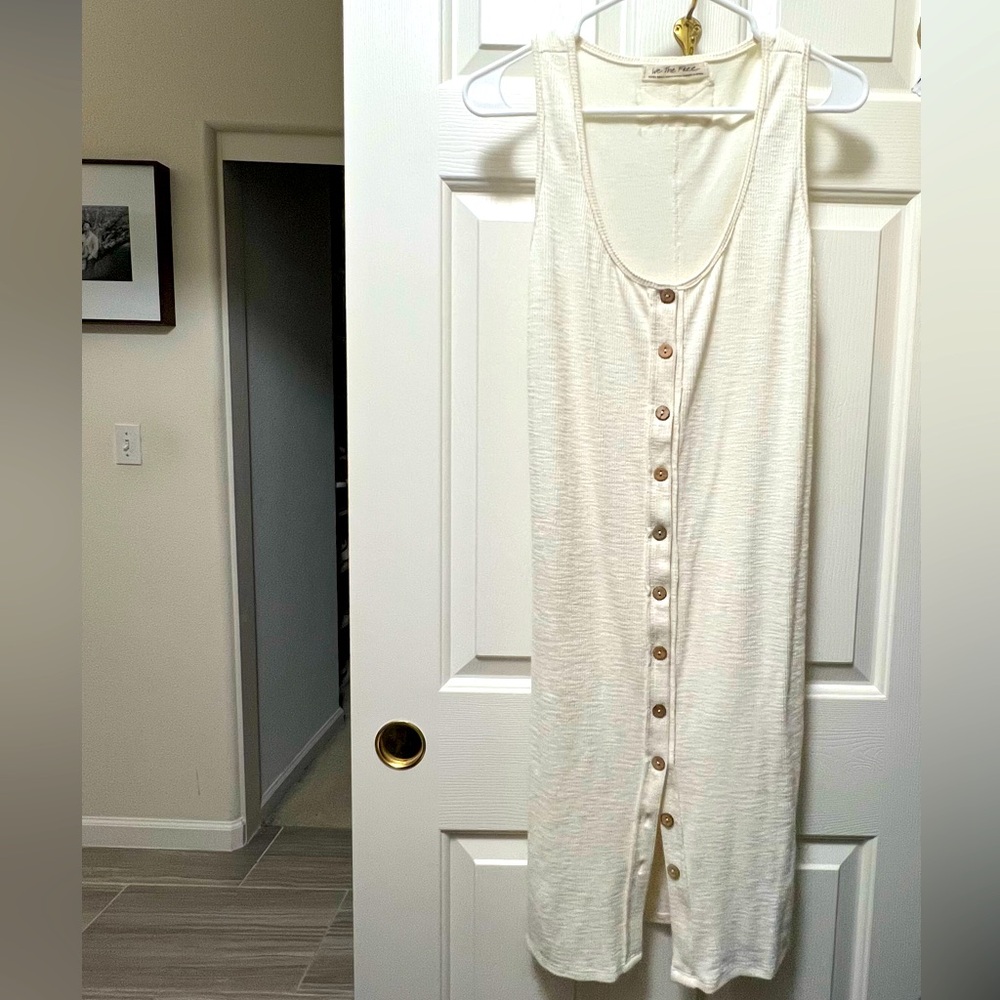 We the Free- Casual button up dress -NWOT